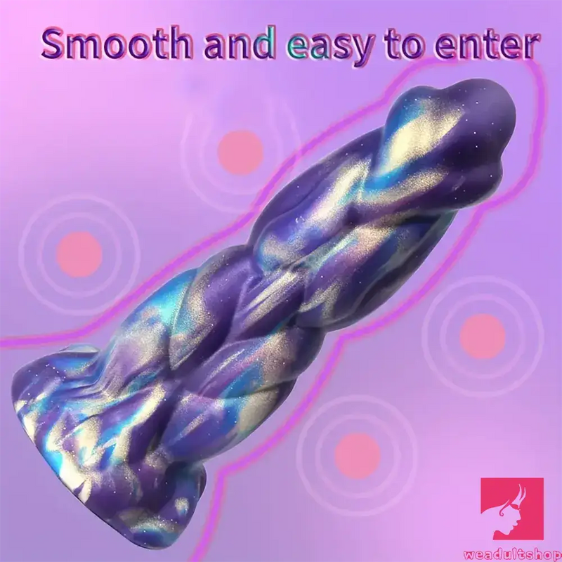 5.43in 7.48in 9.25in Real Silicone Soft Monster Dildo For Anal Expansion