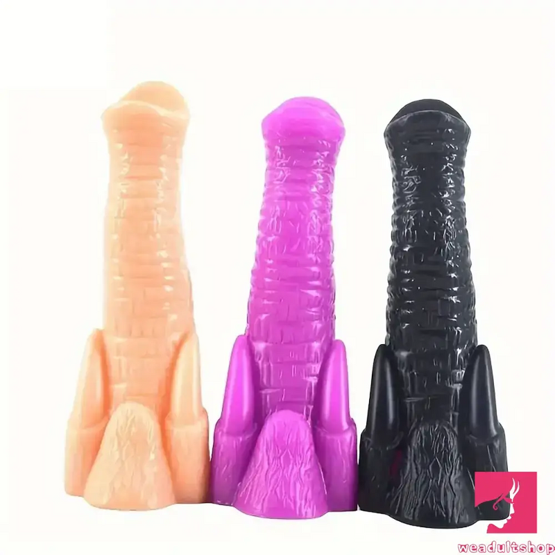 7.68in Elephant Animal Real Cock Dildo Penis Anal Expander For Female