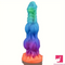 9.65in Real Silicone Soft Glowing Fantasy Dildo For Anal Expansion