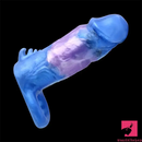 Multiple Lengths Fantasy Silicone Soft Cock Sleeve With Anti-drop Ring