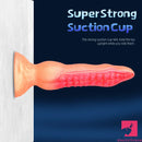 7.08in 9.06in 10.24in 11.81in Octopus Tentacle Odd Silicone Flexible Dildo