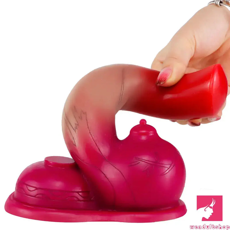 8.5in Teapot Fantasy Silicone Soft Big Dildo For Increased Orgasm