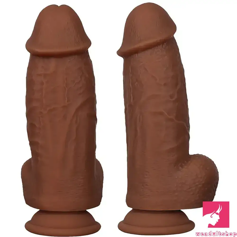 8in Premium Realistic Large PVC Dildo For Couples Solo Sex Love