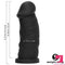 9.25in 11.02in 12.2in Super Big Silicone Soft Black Mushroom Real Dildo