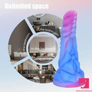 7.87in Fantasy Monster Silicone Soft Dildo External Vaginal Opener