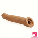 8.27in Lifelike Big Dildo Cock Sleeve For Penis Extension Adult Toy