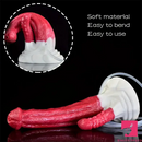 8.86in Ejaculating Big Silicone Soft Odd Dildo For Men Anus Sex