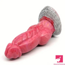 7.67in Fantasy Monster Silicone Soft Dildo For Vagina With Big Knot