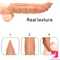 8.66in Wolf Head Silicone Cock Sleeve Big Dildo BDSM Sex Toy For Anus