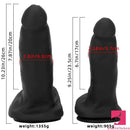 9.25in 10.23in Premium Soft Liquid Silicone Big Real Dildo For Female