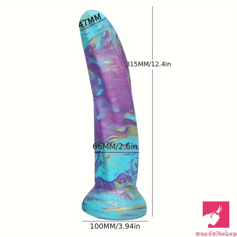 6.69in 9.65in 12.4in Silicone Soft Big Monster Dildo For Women Men Sex