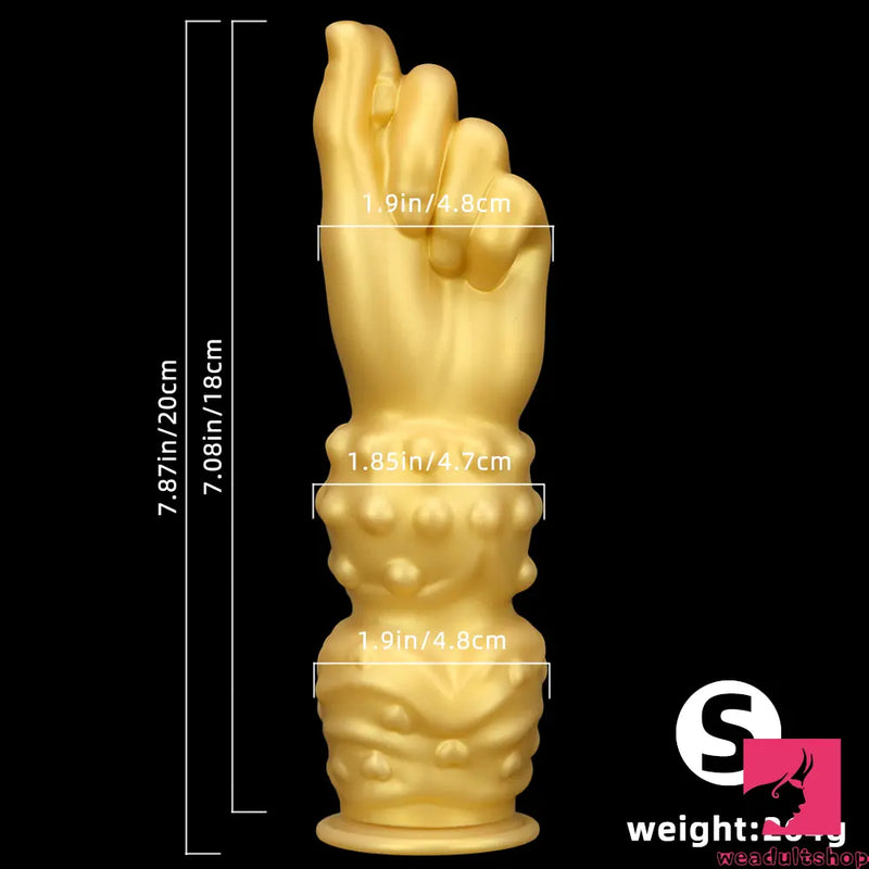 7.87in 10.82in 14in Thick Large Silicone Soft Hands Fist Anal Fat Dildo