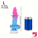 6.3in 7.08in 7.87in 9.05in 10.23in Silicone Fantasy Soft Dildo Love Toy