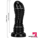 7.08in Fantasy Black Spiked Thick Dildo For Anal Vaginal Sex Toy