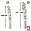 10in 12.5in Big Lifelike knife Dildo With Handle Sex Toy Women Masturbator