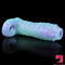 5.39in Lifelike Silicone Soft Dildo Sleeve Snake Luminous Cock Extender