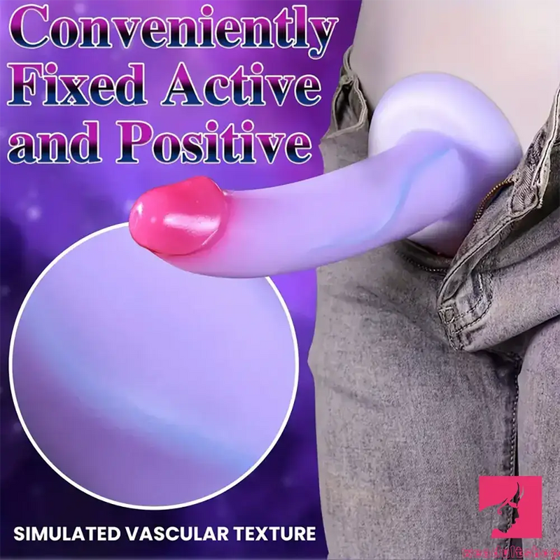 7.6in Realistic Silicone Soft Dildo Sex Toy For Women Men Sex Love