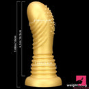 7.08in Top Quality Soft Liquid Silicone Thick Spiked Butt Plug Dildo