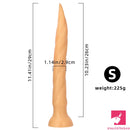 11.41in 14.56in 17.71in Super Huge Long Thick Sharp Butt Plug Dildo