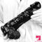 12.2in Super Big Thick Realistic Black Dildo BDSM Sex Toy For Anal Toy