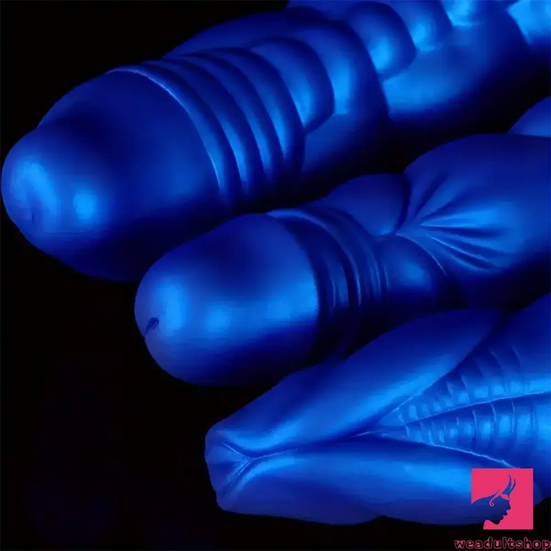 7.87in 8.1in 9.25in Silicone Real Lifelike Monster Soft Bendable Dildo