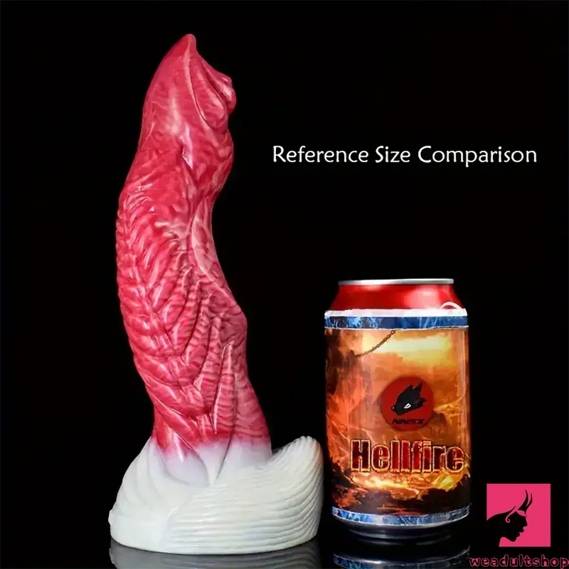 9.06in Real Cock Big Monster Penis Soft Silicone Dildo Vaginal Expander