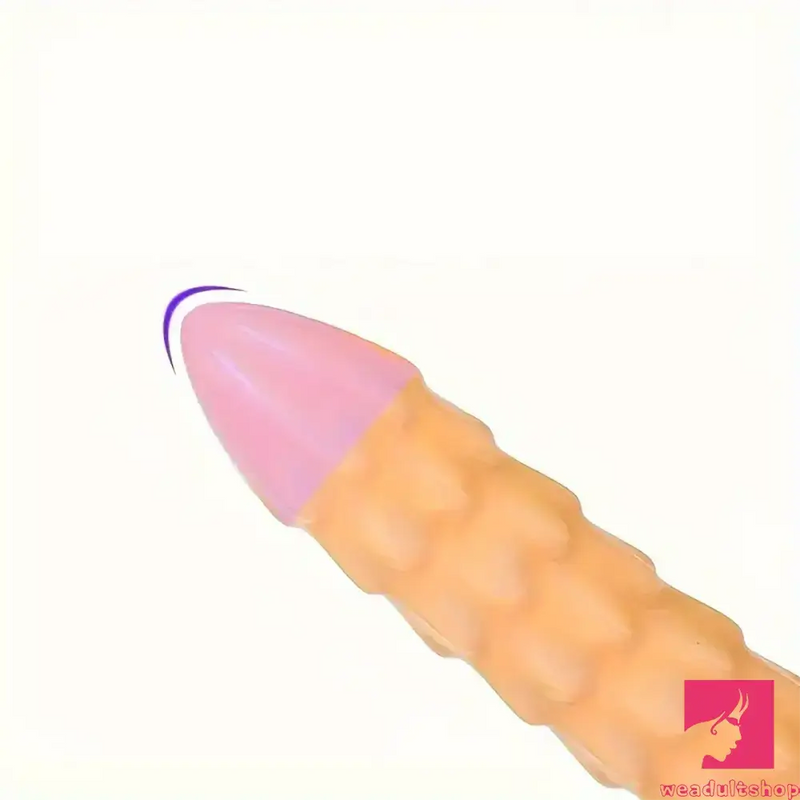 12.9in Big Spiked Long Skinny Dildo For Anus Stimulation Love Toy