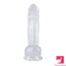 6.3in 7.28in 8.66in Realistic Clear Women Men Dildo With Suction Cup