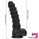 9.25in 9.64in 11.02in Big Thick Black Dildo BDSM Horse Penis Love Toy