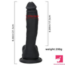 8.46in Premium Silicone Soft Mixed Color Dildo For Anal Sex Love Toy