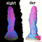 8.6in Silicone Soft Monster Dildo Big Female Masturbator For Anal Toy