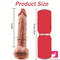 8.7in Soft Real Silicone Big Dildo For G Spot Women Pleasure Sex Toy