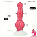 8.27in 9.2in 10.8in Fantasy Dog Cock Silicone Big Knot Soft Male Dildo