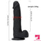 7.67in Premium Silicone Soft Mixed Color Dildo For Anus Vagina