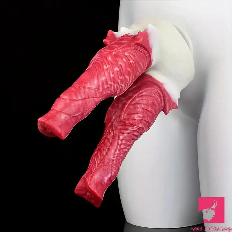 8.7in Silicone Flexible Monster Double Sided Fantasy Dildo For Women