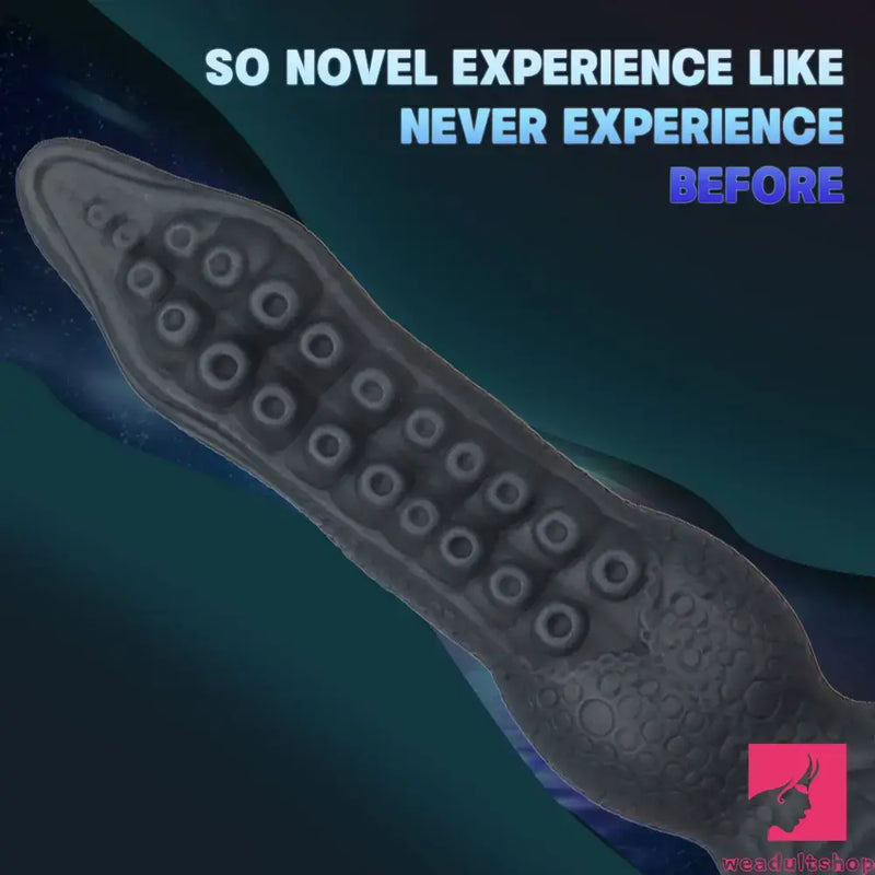 7.08in 9.06in 10.24in 11.81in Octopus Tentacle Odd Silicone Flexible Dildo