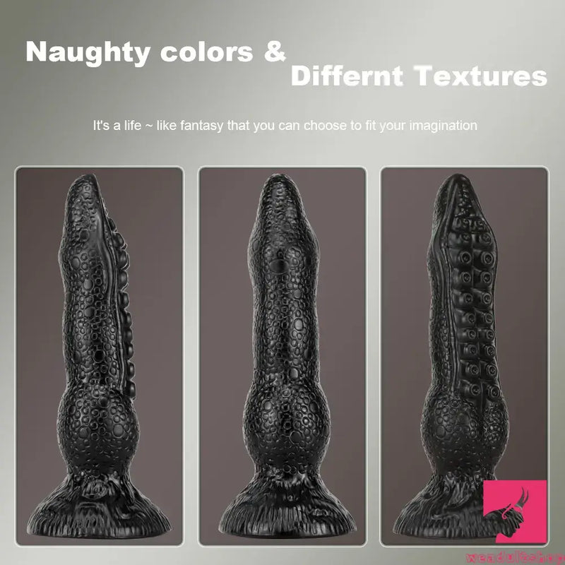 7.08in 9.06in 10.24in 11.81in Big Fantasy Tentacle Octopus Real Dildo