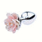 Metal Flower Rose Anal Plug For Women Men Sex Toy Love Butt Plug