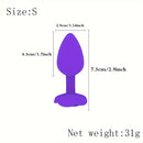 Men Women Rose Flower Silicone Butt Plugs Anal Sex Training Set