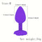 Men Women Rose Flower Silicone Butt Plugs Anal Sex Training Set