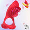 Remote Control Rose Vibrating Cock Ring Sex Toy For Couples Clit