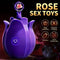 Rose Tongue Licking Vibration Sex Toy For Women Sex Toy Orgasm