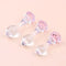 Crystal Glass Rose Anal Plug Sex Toy For G-spot Clit Masturbation