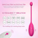 Remote Control Wireless Charging Wearable G Spot Rose Vibrator