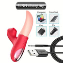 Sucking Rose Vibrator For Tongue-Licking Clitoris Rose Toy