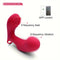 Unisex App-controlled Rose Real Silicone Finger Vibrating Sex Toy