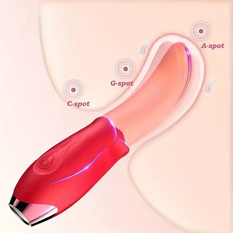 Tongue Stimulator For Women Clitoral Anal Tongue Licking Vibrator