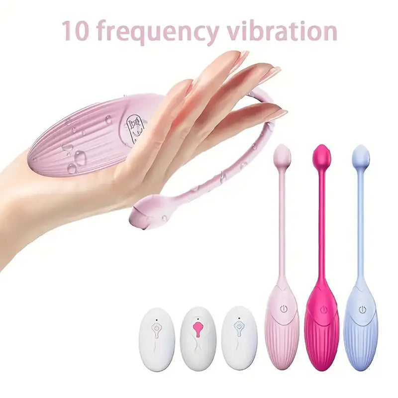 Remote Control Wireless Charging Wearable G Spot Rose Vibrator