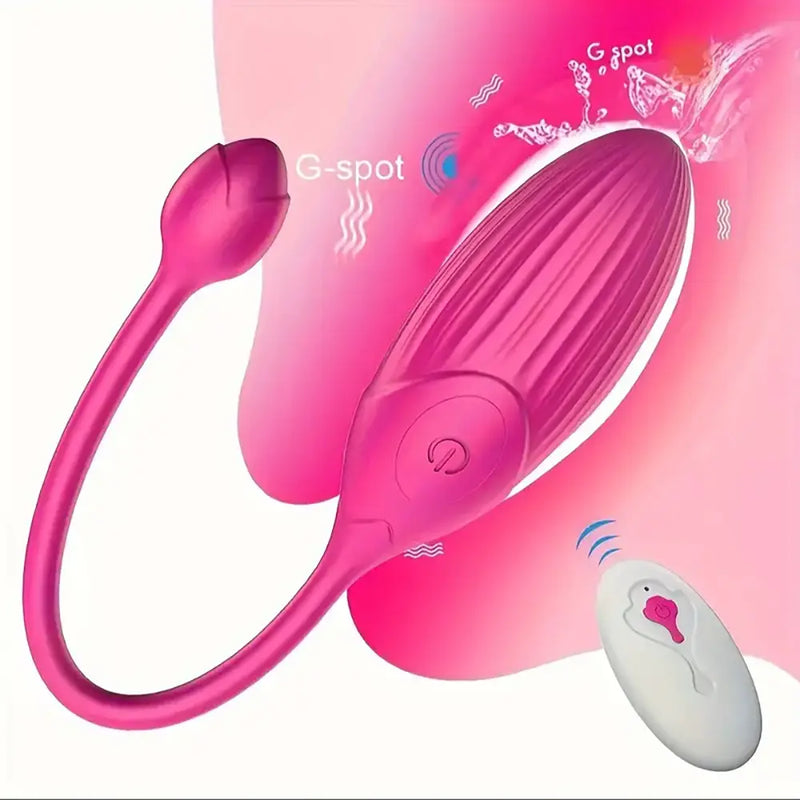 Remote Control Wireless Charging Wearable G Spot Rose Vibrator