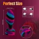 Remote Control Vibrating Rotation Rose Butt Plug Sex Toy For Love